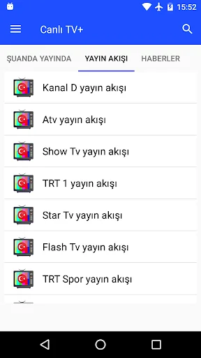 Mobil TV Rehberi Radyo Türkiye screenshot 3