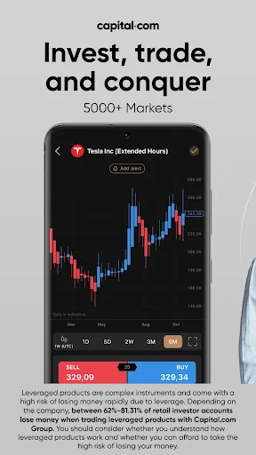 Investments - Capital.com screenshot 1