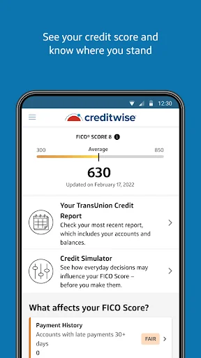 CreditWise from Capital One screenshot 1