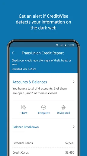 CreditWise from Capital One screenshot 2