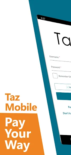 Taz Visa Mobile screenshot 1