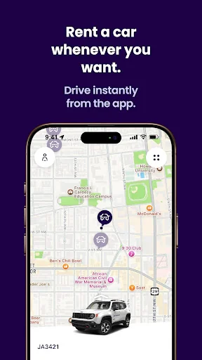 Free2move | Car Share & Rental screenshot 1