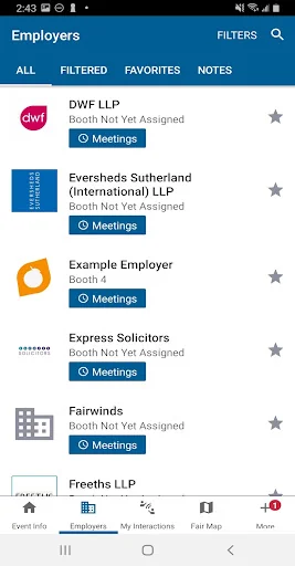 Career Fair Plus screenshot 3