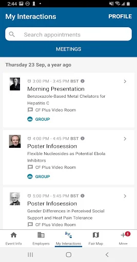 Career Fair Plus screenshot 4