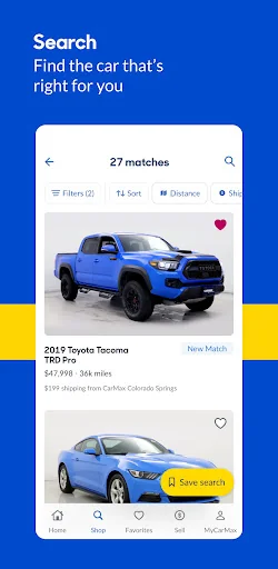 CarMax: Used Cars for Sale screenshot 2