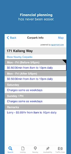 Carpark Rates screenshot 3