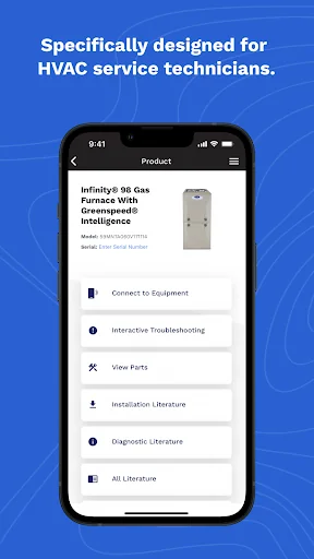 Carrier® Service Technician screenshot 2