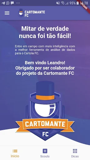 CartomanteFC Parciais Cartola