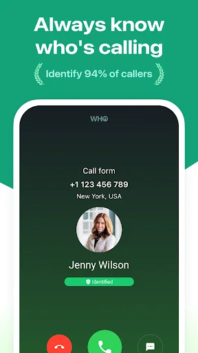 Who - Caller ID, Spam Block screenshot 2