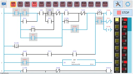 PLC Ladder Simulator 2 screenshot 3