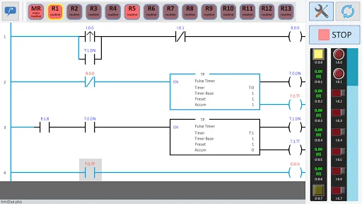 PLC Ladder Simulator 2 screenshot 4