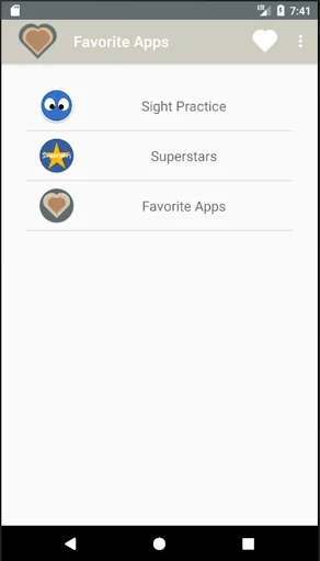 Favorite Apps