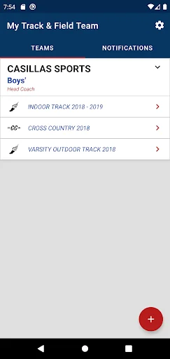 My Track & Field Team (coach)
