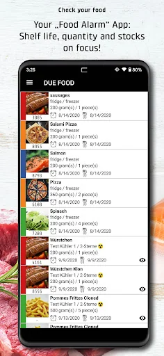 CASO Food Manager screenshot 3
