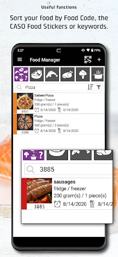 CASO Food Manager screenshot 4