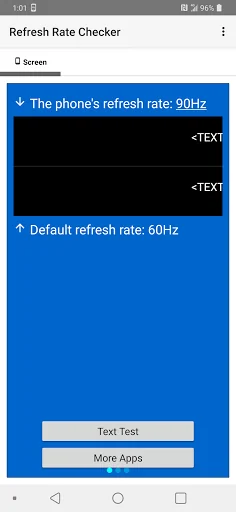 Refresh Rate Checker screenshot 1