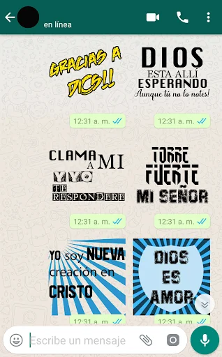 Stickers Cristianos 2 screenshot 3