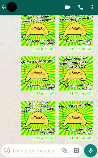 Stickers Se tenía que decir y 