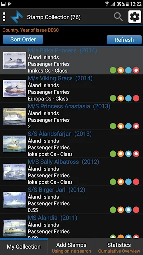 Stamp Mate - The stamp collect screenshot 1