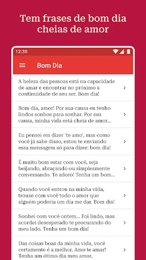 Frases e Mensagens de Amor screenshot 3