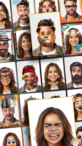 Live Funny Face Camera screenshot 1