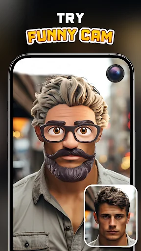 Live Funny Face Camera screenshot 3