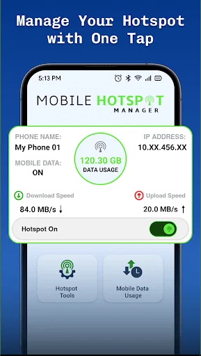 Mobile Hotspot Manager screenshot 1