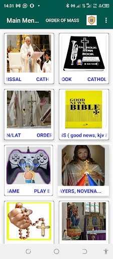 Catholic Missal, Bible, Hymnbo screenshot 1