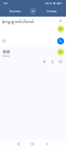 Myanmar Chinese Translate screenshot 3