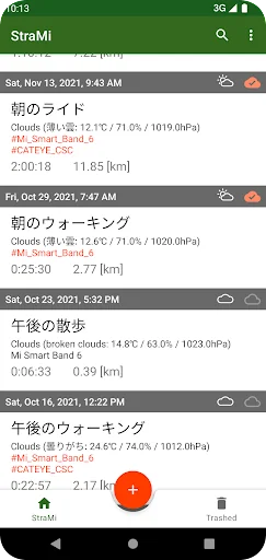 StraMi - Mi Band HR to Strava