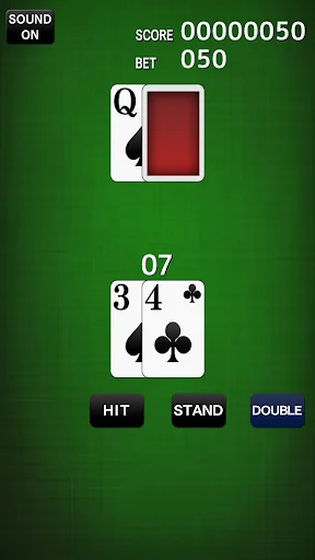 BlackJack card game screenshot 2