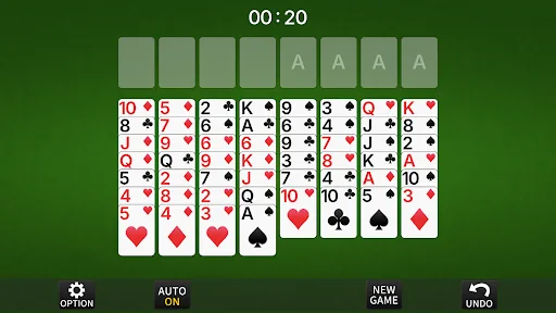 FreeCell [card game] screenshot 2