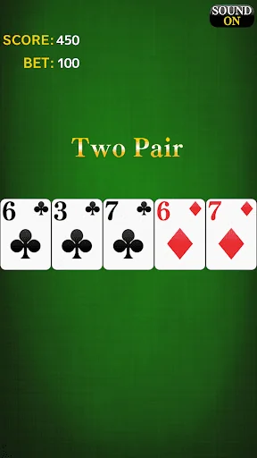 Poker card game screenshot 3