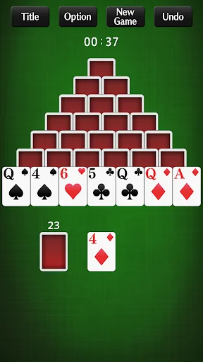 Pyramid Solitaire[card game] screenshot 2