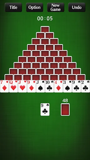 Pyramid Solitaire[card game] screenshot 4