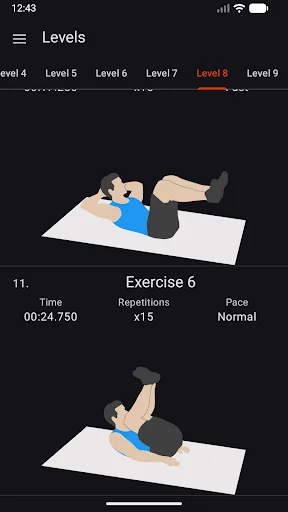 Abs workout ABS II - lose fat screenshot 4