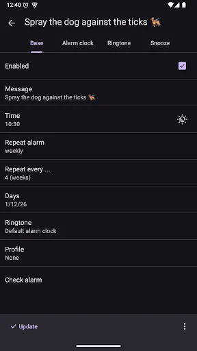 Alarm Clock: Calendar & Tasks screenshot 2
