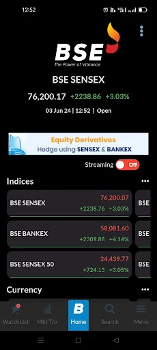BSEIndia on Mobile screenshot 1