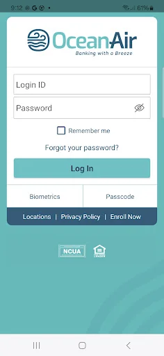 OceanAir Mobile Experience