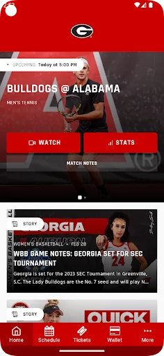 Georgia Bulldogs Gameday LIVE screenshot 1