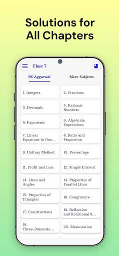 RS Aggarwal Class 7 Solution