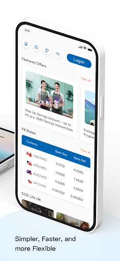 CCB (HK&MO) Mobile App screenshot 2