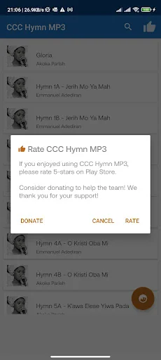 CCC Hymns MP3 screenshot 4