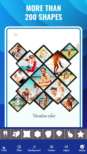 Shape Collage Photo Editor screenshot 2