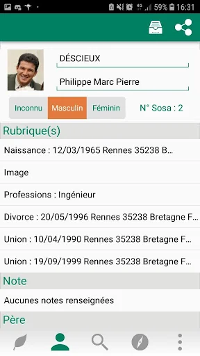Généatique screenshot 2