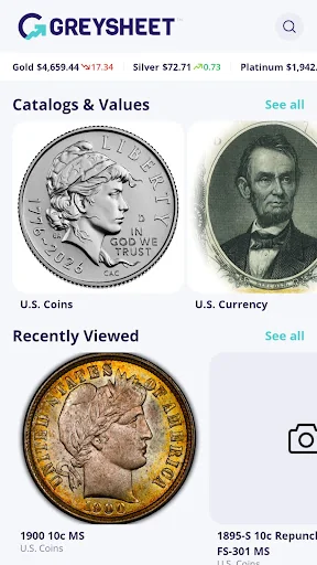 Greysheet: Rare Coin Pricing