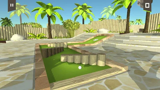 Mini Golf Paradise screenshot 2