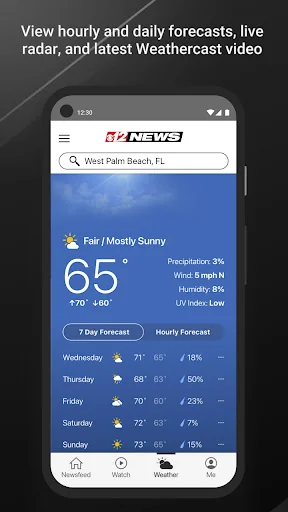 CBS12 News screenshot 3