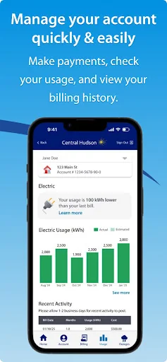Central Hudson Mobile screenshot 2