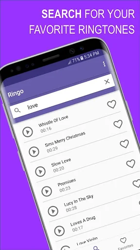 Ringo Ringtones Notifications screenshot 4